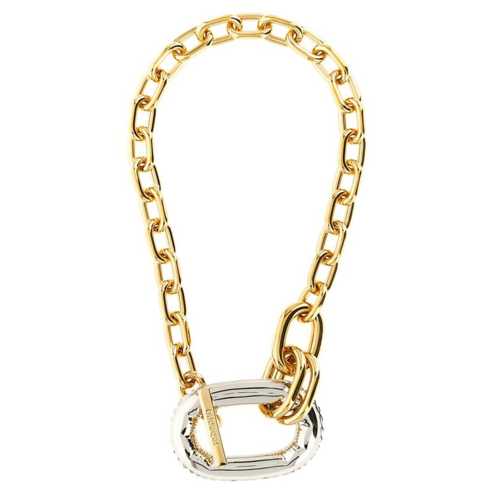 Paco Rabanne Multicolor Brass Women's Necklace